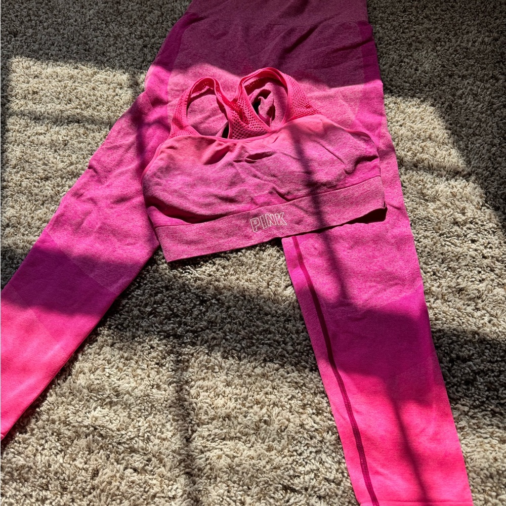 Vibrant Pink Leggings by PINK Victoria's Secret